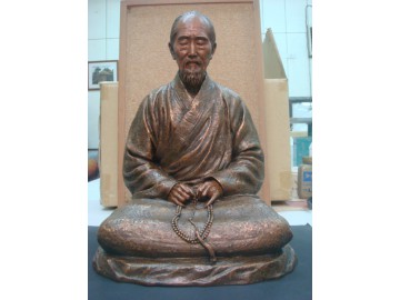 虛雲老和尚雕塑